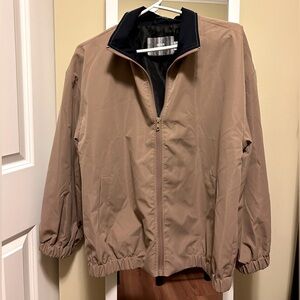 Urban Outfitters Beige Windbreaker Utility Jacket
